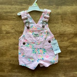 Oshkosh Baby Girl Overalls 3months NWT